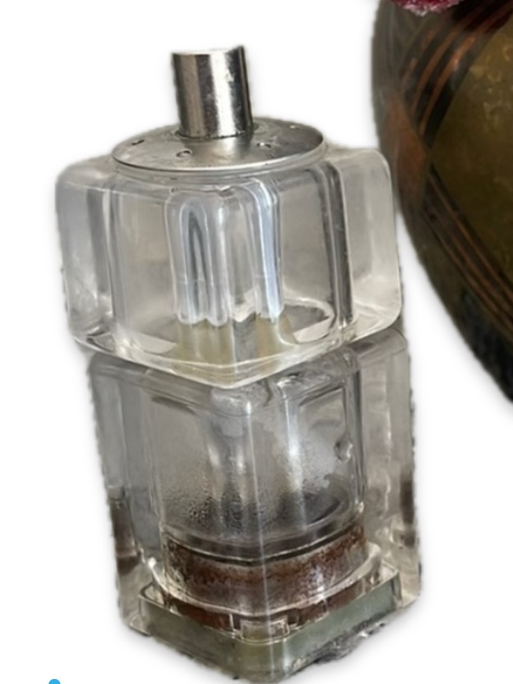 Clear Acrylic Pepper Mill